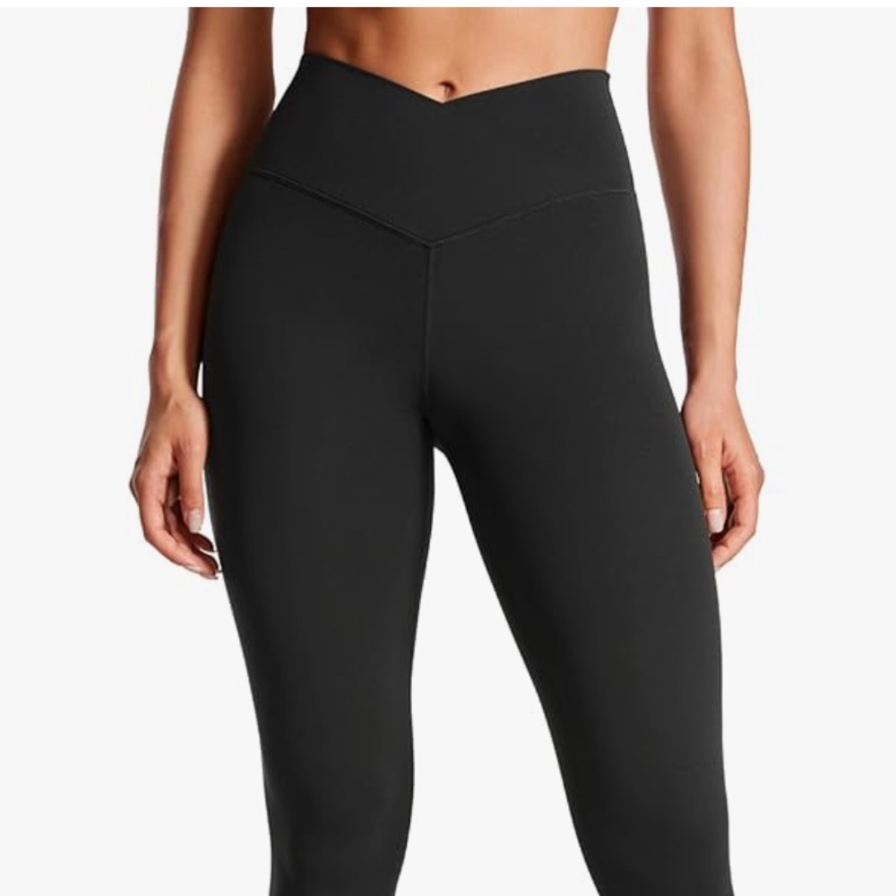 CRZ yoga cross waist leggings